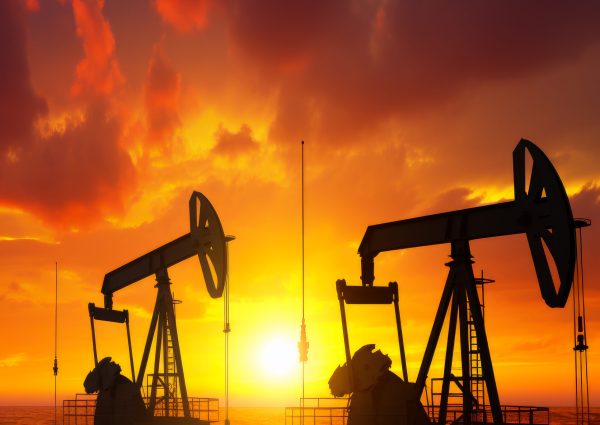Silhouettes of two oil rigs working in the desert. Mining the petroleum. Beautiful sunset at backdrop. Generative AI. SSUCv3H4sIAAAAAAAACpyRTW7DIBCF95V6B4t1LDmGOHGvEnXBn2MUAhHgVFWUu3cAO5p1d55vZh7veZ6fH01DBI9Gkq/mmSuojbVLTIEn4x3gbrfyoJ3SAZNHoEOHATe40sokHwy3GAqe5Oz4TQN0i7UZv0qTxMTTEnXMXlYkedIX0KjwLVENn2vdbI3ShA1oEbJDLC6isA1V8X9t1o/vd+CLdvK3GEZBgraa1yDnOkquP0mHG47GF2U8SvXwkts8QJHSPRhp3AWt+TSXI2xr0i8uhWzh7ZxY7+9c2PyLJ9DUG595jDCuNo4eknByf0PvOJ9KgFWVKLhELveU0r4/Hlg30HE4dt1xHajXmw3oFDubENTyahSObrIDwkZ6YhNTbU8n1jK1F+1pZKwdxUFROfUDGwT8+NcfAAAA//8DAAhHnsOmAgAA